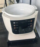 歐德米亞（oudemiya）【國家補貼】無(wú)涂層陶瓷小型電飯煲1-3人2L家用智能預約定時(shí)土鍋0涂層電飯鍋煲仔飯煮飯煮粥煲湯鍋 升級雙耳提手白色 2L 曬單實(shí)拍圖