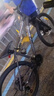 喜德盛（xds）山地車(chē)黑客380避震前叉21速變速鋁合金車(chē)架 黑/灰色17 曬單實(shí)拍圖
