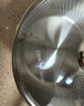 三四鋼雪平鍋316L不銹鋼奶鍋輔食小鍋湯泡面煮鍋20cm食品級一體成型加厚 曬單實(shí)拍圖