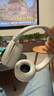 索尼（SONY）WH-CH520 舒適高效無線頭戴式藍(lán)牙耳機(jī) 舒適佩戴 音樂耳機(jī) 白色 雙11 購物推薦 曬單實(shí)拍圖