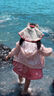 kocotreekk樹(shù)兒童防曬帽防紫外線(xiàn)寶寶遮陽(yáng)帽夏季男童女童太陽(yáng)帽沙灘大帽檐 曬單實(shí)拍圖