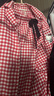 果殼（Gukoo）睡衣春秋款HelloKitty聯(lián)名新款格子純棉女家居服套裝 洋紅 L  曬單實(shí)拍圖