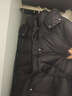 樂(lè )町長(cháng)款面包羽絨服女保暖柔軟加厚羽絨御寒外套潮流休閑風(fēng) 黑色（現貨） M 曬單實(shí)拍圖
