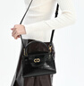 CHARLES&KEITH鱷魚(yú)紋凱莉包手提斜挎婚包包女包生日禮物CK2-50270880-1 Black黑色 S 曬單實(shí)拍圖