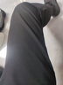 HLA海瀾之家領(lǐng)昂行政休閑褲男直筒純色梭織褲子男25秋季 曬單實(shí)拍圖