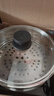SUOPQER蘇泊電炒鍋電蒸鍋一體電煮鍋多功能料理鍋電火鍋專(zhuān)用鍋大容量多功能鍋不銹鋼蒸籠燉蒸煮涮炒煎一體 【特厚按鍵款】免開(kāi)鍋+蜂窩不粘鍋+精品禮包 26cm單籠【2.6L適用2-3人】 曬單實(shí)拍圖