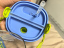 杯具熊（BEDDYBEAR）兒童夏季塑料分倉大容量水杯幼兒園學(xué)生吸管杯tritan水壺 面包壺-閃耀小丸子700ml 曬單實(shí)拍圖