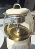 九陽(yáng)（Joyoung）養生壺迷你玻璃花茶壺煮茶器 12大功能11檔溫度 0膠水恒溫電熱燒水壺1.5L 1506BQ 曬單實(shí)拍圖