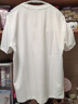 比音勒芬【干爽面料】2025春夏新款男士純色上衣簡(jiǎn)約標識基礎圓領(lǐng)短袖T恤 28米白色 M （100） 曬單實(shí)拍圖