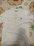 LACOSTE法國鱷魚(yú)男女同款休閑舒適正肩圓領(lǐng)T恤純棉短袖|TH9115 001/白色 L 4/175 曬單實(shí)拍圖