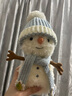 Jellycat小雪人毛絨玩具安撫玩偶公仔娃娃禮物2025圣誕新品送禮生日禮物 乳白色 One Size 曬單實(shí)拍圖