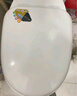 BSITN 緩降馬桶蓋板通用坐便器蓋子U型上下裝加厚家用馬桶蓋墊圈B9051 曬單實(shí)拍圖
