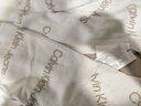 Calvin KleinJeans秋冬女士含羊毛混紡ck提花紐扣V領(lǐng)寬松針織開衫J224774 YBI-牛乳白 XS 曬單實拍圖