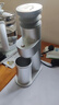 KIHAL起好【熱銷(xiāo)推薦】MD03電動(dòng)磨豆機咖啡豆研磨機家用意式手沖小型錐刀全自動(dòng)咖啡機磨粉器 MD03液態(tài)銀 曬單實(shí)拍圖