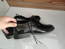 熱風(fēng)2024年秋季新款男士時(shí)尚英倫風(fēng)商務(wù)正裝皮鞋舒適透氣德比鞋潮 曬單實(shí)拍圖
