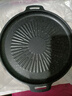 麥飯石烤肉盤(pán)家用不粘鍋鐵板燒韓式烤肉鍋電磁爐卡式爐戶(hù)外烤盤(pán) 太陽(yáng)花烤盤(pán)28cm 曬單實(shí)拍圖