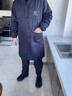 匯彩衫加厚大褂工作服男裝長(cháng)款勞保罩衣秋冬倉儲車(chē)間搬運工干活耐磨外套 【西服領(lǐng)】藏藍色 XL 曬單實(shí)拍圖