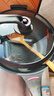 鍋煲寶（BabyPot）麥飯石不粘鍋炒鍋家用鍋微壓鍋平底電磁爐燃氣灶通用帶蒸籠炒菜鍋 【不粘炒鍋】帶蒸籠/黑色 32cm 曬單實(shí)拍圖
