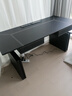 鵬景雅居電動(dòng)升降電腦桌臺式升降桌學(xué)習書(shū)桌家用雙人游戲桌電競桌 TL85 經(jīng)典版 馬鞍皮桌面+雙抽 200*80cm包安裝/雙人使用 曬單實(shí)拍圖