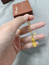 周生生黃金足金萬(wàn)字項(xiàng)鏈百搭素鏈女款95490N計(jì)價(jià) 45厘米4克 曬單實(shí)拍圖