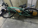 HONGQI紅旗官方旗艦店礫石公路自行車(chē)成人男女通勤輕快變速學(xué)生賽車(chē)單車(chē) 酷飛【競速車(chē)身-內走線(xiàn)】輻條輪-比安奇綠 700C【建議身高165-185CM】彎把 21速 曬單實(shí)拍圖