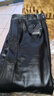 皮爾卡丹（pierre cardin）海寧真皮皮褲男士保暖加厚綿羊皮褲騎行褲中青年寬松摩托機車(chē)褲冬 牛皮款 34碼腰圍2尺7 曬單實(shí)拍圖