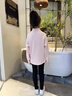 兒童保暖外套秋冬季立領(lǐng)保暖上衣校服內搭2025新款男女童開(kāi)衫衛衣 粉色 【清倉特價(jià)】 140 曬單實(shí)拍圖