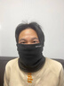 貓人男士圍脖秋季護頸冬天騎行戶(hù)外護脖面罩保暖圍巾脖套男冬純色百搭 深灰色 均碼 曬單實(shí)拍圖