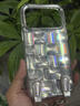 品盟（PISMEXOK）適用于蘋果iPhone17/16/15promax手機(jī)殼銀色透明水晶方塊閃鉆掛繩保護(hù)套創(chuàng)意個性網(wǎng)紅女外殼 銀色冰塊+手提鏈【贈鏡頭膜】 iPhone 17 Pro Max 曬單實拍圖