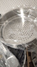 康巴赫炒鍋不粘鍋不銹鋼蜂窩炒菜鍋平底煎炒鍋少油煙電磁爐燃氣灶通用 【國標I級不粘】鍋+蒸籠 32cm 曬單實(shí)拍圖