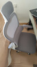 人體工學(xué)椅子護腰電腦椅家用舒服久坐靠背椅電競椅學(xué)習辦公椅座椅 雅灰色【懸浮腰托+頭枕】乳膠款 曬單實(shí)拍圖