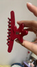 Tagi.《塔皮星》亞克力鉆石鑲嵌無(wú)痕鯊魚(yú)夾發(fā)抓高顏值小眾發(fā)飾 寒天番茄 曬單實(shí)拍圖