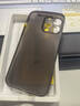奶小鴨（NEYAA）適用蘋(píng)果16promax手機殼 iphone16promax保護套鏡頭全包超薄磨砂半透明防摔硅膠軟殼男女款 深空黑 曬單實(shí)拍圖