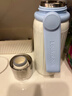 樂(lè )扣樂(lè )扣（LOCK&LOCK）保溫杯便攜硅膠提手男女簡(jiǎn)約隨行保溫保冷水杯子500ML藍色 曬單實(shí)拍圖