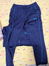 UNDER ARMOUR春夏Tracksuit男子寬松運動(dòng)休閑套裝1390152 藏藍色410 XL 曬單實(shí)拍圖