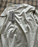 海瀾之家（HLA）長(cháng)袖T恤男三體·超級符號系列保暖男秋季 漂白鑲拼68 XL 180/96A 推薦151~164斤 曬單實(shí)拍圖