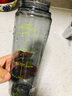 希樂(lè )大容量塑料杯男女運動(dòng)水瓶學(xué)生戶(hù)外隨手杯便攜帶濾網(wǎng) 墨黑 680ml 曬單實(shí)拍圖