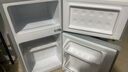 HYUNDAI（韓國現代） 小冰箱 冰箱小型雙開(kāi)門(mén) 迷你雙門(mén)家用宿舍租房冷藏冷凍電冰箱節能省電 68L銀【節能省電+高性?xún)r(jià)比】 曬單實(shí)拍圖