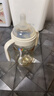bebebus鉆光奶瓶6-10個(gè)月300ml寶寶ppsu偏心仿母乳防脹氣防嗆重力球奶瓶 曬單實(shí)拍圖