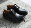 Clarks其樂(lè )氣墊王系列男鞋新款通勤皮鞋爸爸鞋舒適緩震休閑皮鞋 黑色 261798387 42 曬單實(shí)拍圖