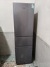 容聲216升三開(kāi)門(mén)小電冰箱家用小戶(hù)型節能超薄冷藏冷凍兩用保鮮出租房宿舍迷你BCD-216D11N銀國家補貼 曬單實(shí)拍圖