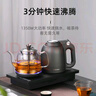 歐美特（OUMETE）全自動(dòng)上水電熱水壺燒水壺茶臺茶桌茶幾一體嵌入式電茶壺泡茶抽水茶具套裝HY-506消毒款 曬單實(shí)拍圖