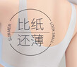 浪莎無(wú)痕內衣女薄款夏季大胸顯小胸聚攏無(wú)鋼圈美背式冰絲涼感文胸罩 曬單實(shí)拍圖