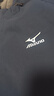 美津濃（MIZUNO）戶(hù)外夾克男連帽梭織透氣情侶鋒衣加絨加厚加棉外套男上衣 曬單實(shí)拍圖