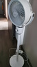 艾美特（AIRMATE）【小暴風(fēng)】空氣循環(huán)扇大風(fēng)量搖頭電風(fēng)扇家用臺式落地扇升級加高換氣輕音柔風(fēng)小風(fēng)扇 FA18-X115 曬單實拍圖