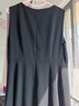 愛(ài)特愛(ài)（EITIE）輕禮服釘珠收腰大裙擺無(wú)袖連衣裙夏季新款大牌小黑裙B2507618 固黑色22 2XL (175) 曬單實(shí)拍圖