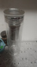 慕馨（moosen）玻璃杯水晶水杯定制雙層茶杯男女士杯子茶水分離泡茶年會(huì )禮物 茶水分離-鉑金款(破損包賠) 330ml 曬單實(shí)拍圖