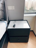 芝華仕（CHEERS）復古風(fēng)智能帶鎖臥室儲物巖板輕奢高級感新款無(wú)線(xiàn)充電床頭柜G067黑 曬單實(shí)拍圖
