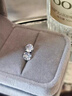 實(shí)驗室 培育鉆石耳飾 人工鉆石人造鉆石耳墜耳環(huán)結定婚禮物 一對兩克拉+送禮盒包裝 溜著(zhù)厄盯+證書(shū) 曬單實(shí)拍圖