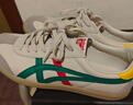 Onitsuka Tiger鬼塚虎TOKUTEN秋冬男女經(jīng)典復古低幫休閑鞋德訓鞋 米色/綠色 40.5 曬單實(shí)拍圖